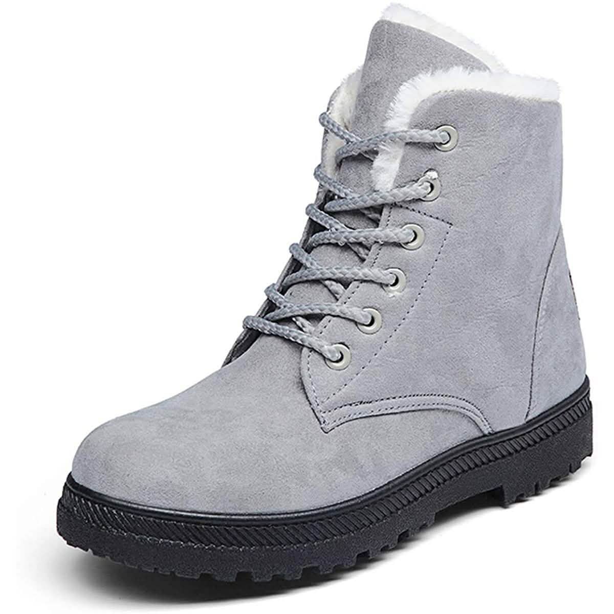 Winter Outdoor Flat Short Boots